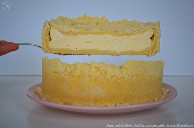 Ecco una cheesecake reale che ho fatto. Scorrere lateralmente per altre foto