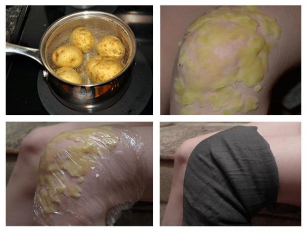 L'uso di patate al giunto caldo
