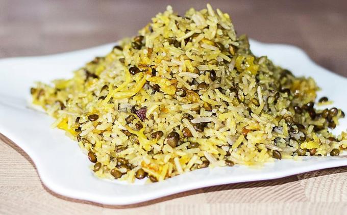 riso con lenticchie Madzhadra