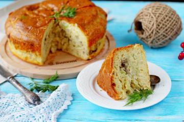 Torta di cavolo versante