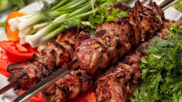 Marinata per shish kebab con senape