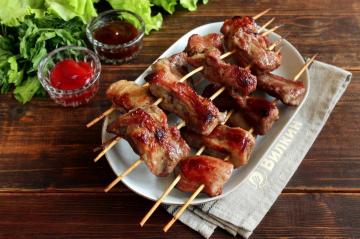 Shashlik di maiale