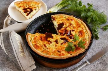 Torta di pasta sfoglia con ricotta