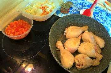 Questo pollo profumata volete cucinare anche una sola volta.