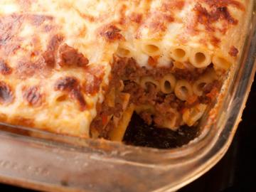 Pigro lasagne o come fare una casseruola di maccheroni con carne tritata