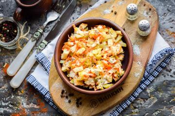 Insalata di Obzhorka con pollo