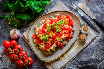 Insalata di fegato di pollo