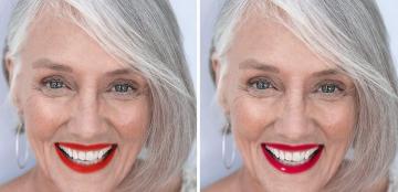 Come cercare in realtà per le donne 50-60 con un rossetto opaco