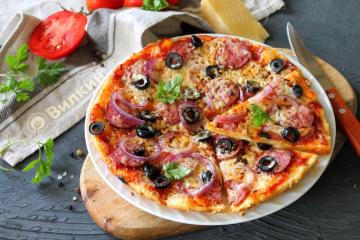 Pizza veloce con maionese