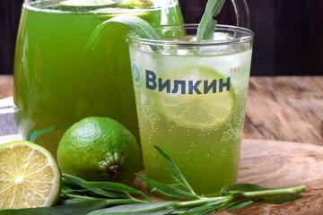 Limonata "Tarhun" a casa